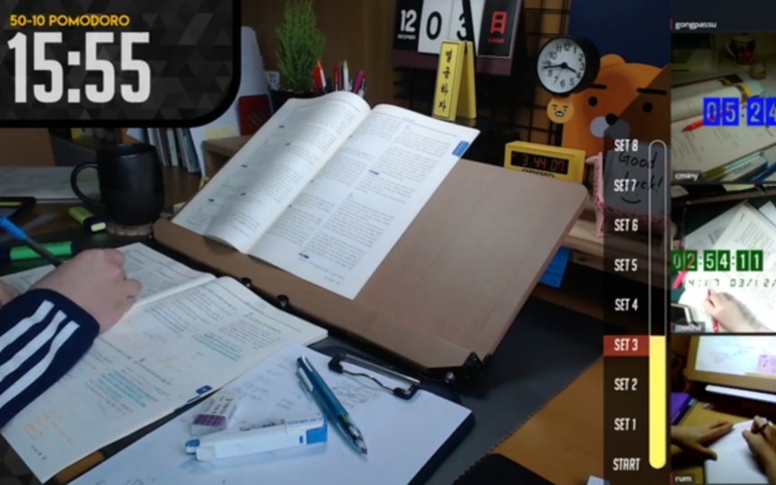 被小哥哥种草的阅读架/不花钱DIY阅读架/  study with me/