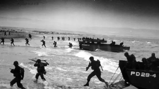 战地2战争回忆模组：悲壮的奥马哈海滩登陆战。