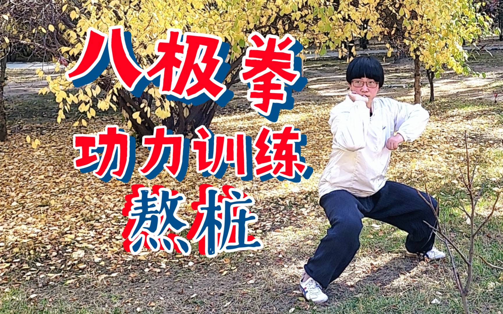 八极拳一定要练功，功夫是靠时间磨炼出来的。