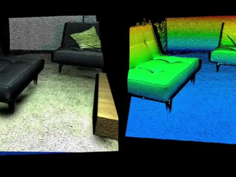 IDS Ensenso C系列相机-实时3D点云图像展示