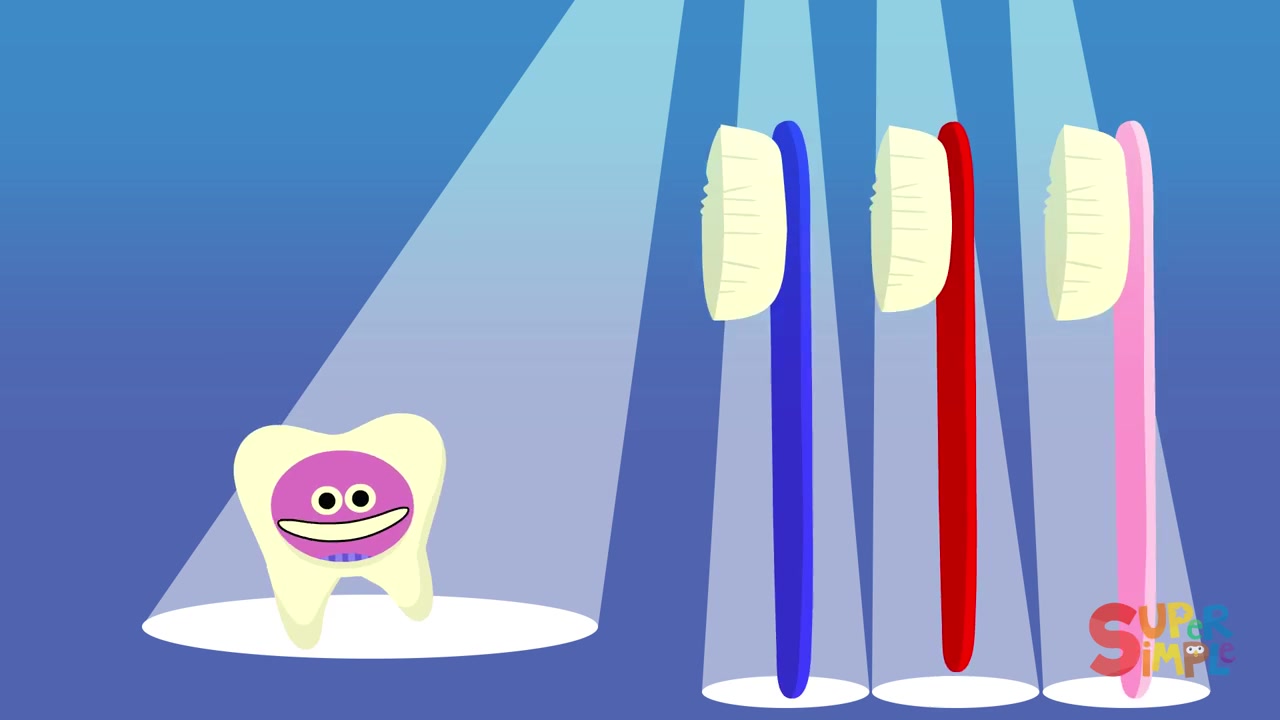 Brush Your Teeth Kids Songs Super Simple Songs_哔哩哔哩 (゜゜)つロ 干杯bilibili