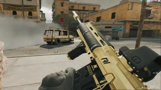 【三角洲行动】首个K416黄金皮100杀实录，这皮肤是真帅啊