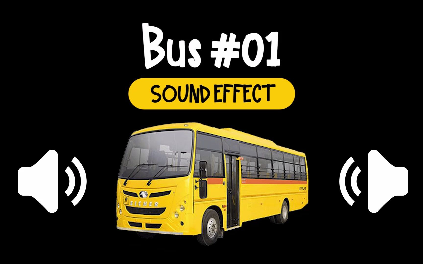 公交车 巴士 公车 #01 停靠 停驶 到站 交通工具 环境音 音效 (HQ)