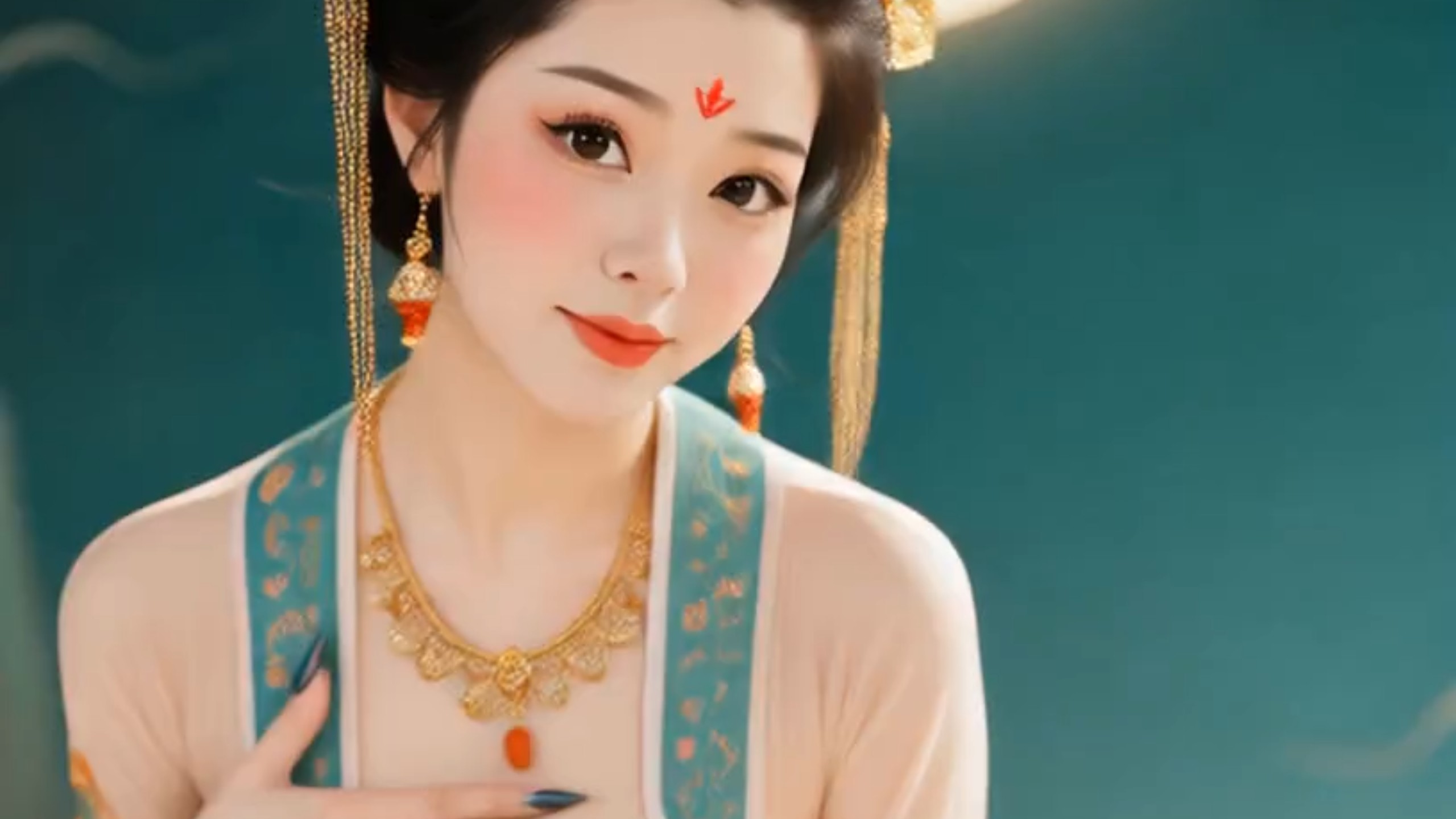 古风美人的感觉不错