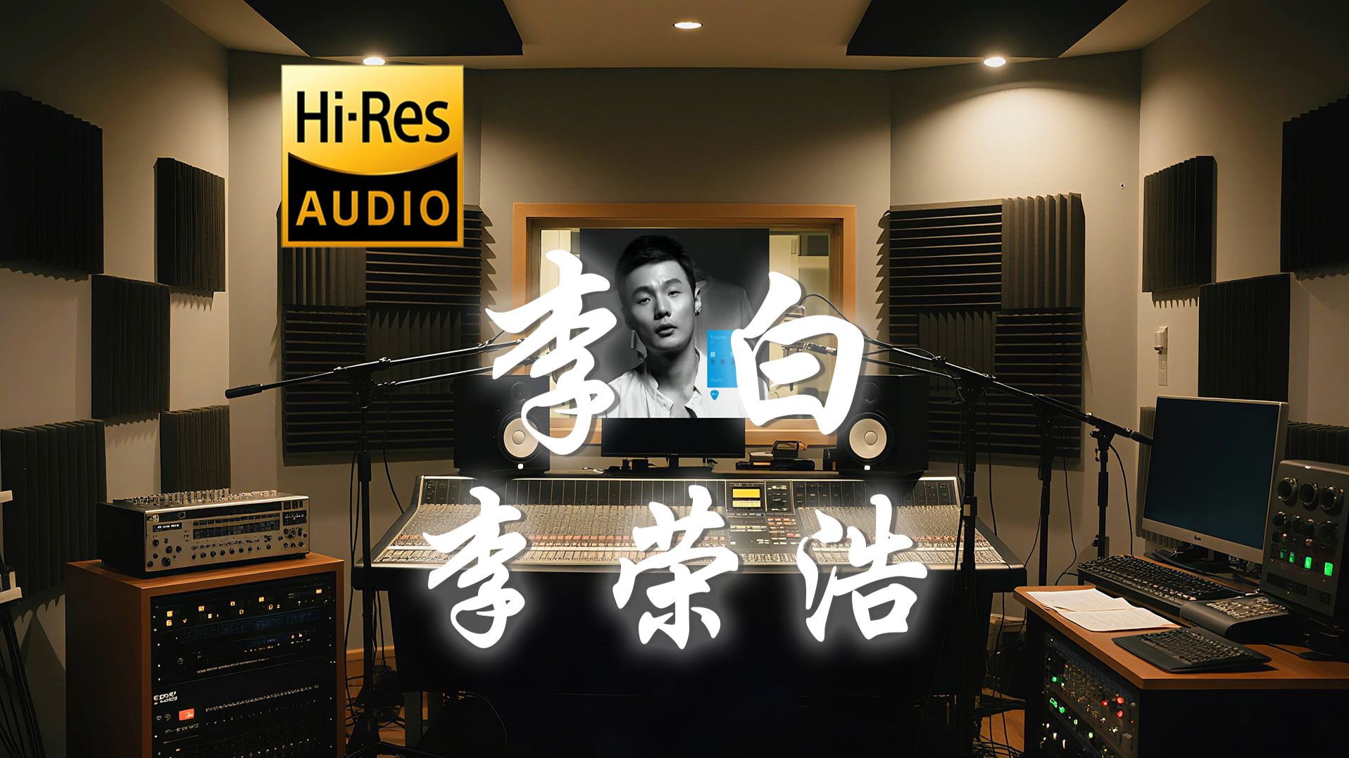 【𝐇𝐢-𝐑𝐞𝐬·无损】李荣浩《李白》歌词纯享版 - “要是能重来 我要选李白”-听清工作室-听清工作室-哔哩哔哩视频