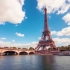 「卓特视觉版权素材」之法国巴黎埃菲尔铁塔延时