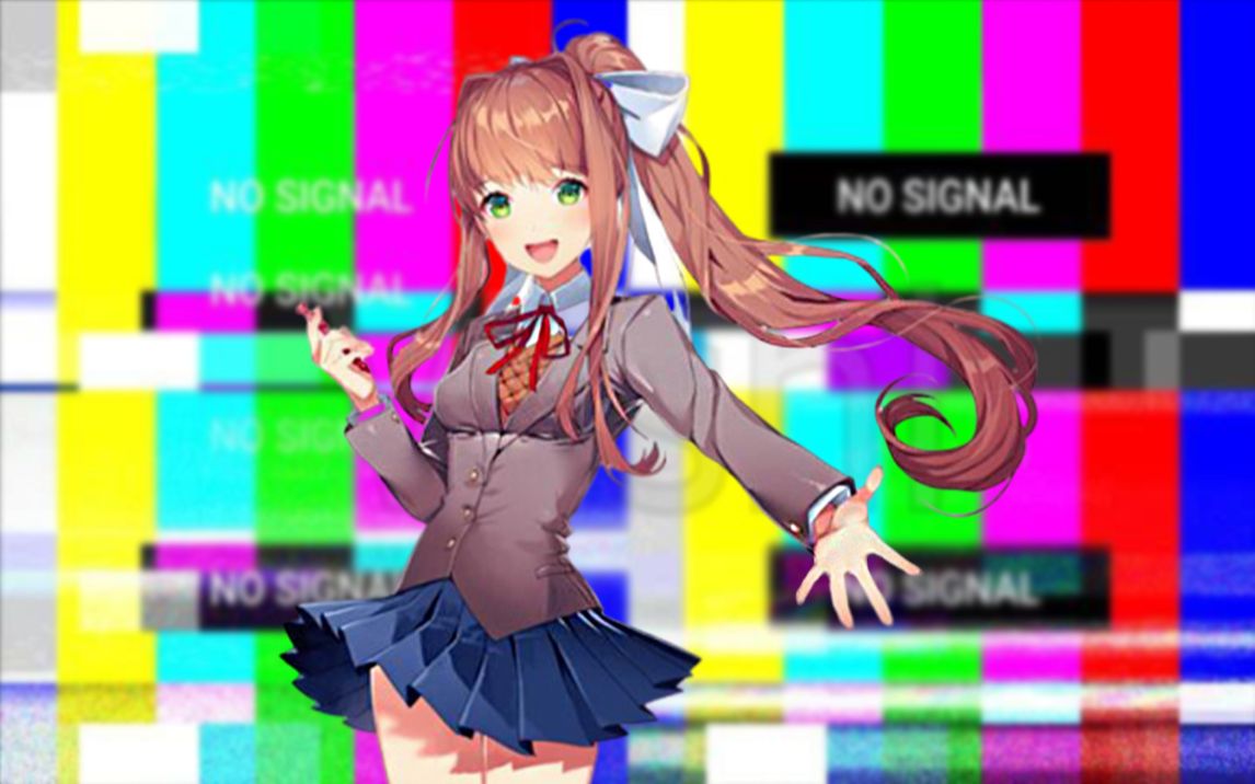 当你在剪视频被Monika看见……