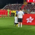2023.3.23 国际足球友谊赛 中国香港 新加坡 开场 国歌仪式 现场