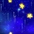 夜空中最亮的星配乐成品 蓝色粒子星空 唯美舞台背景 夜空中最亮的星led视频