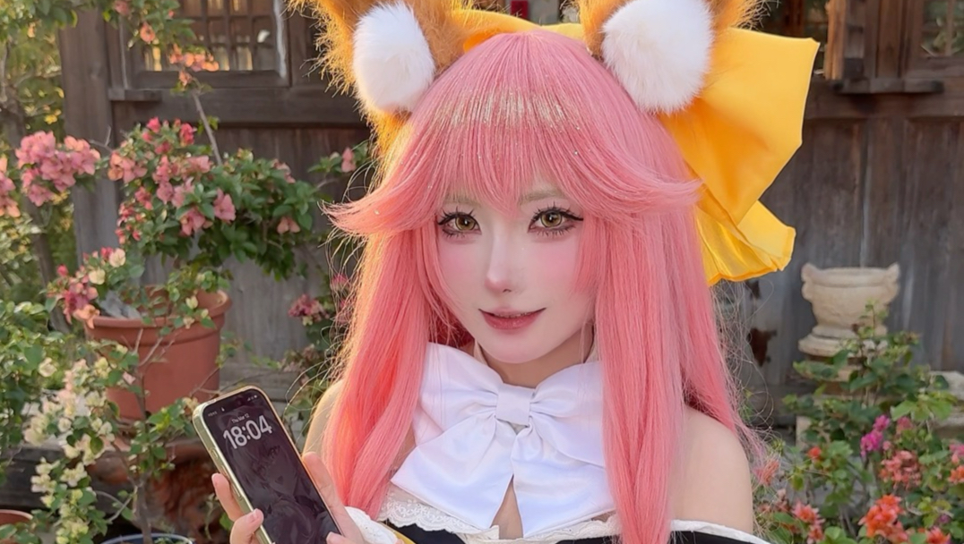 Is she blinking because her eyes are inflamed?