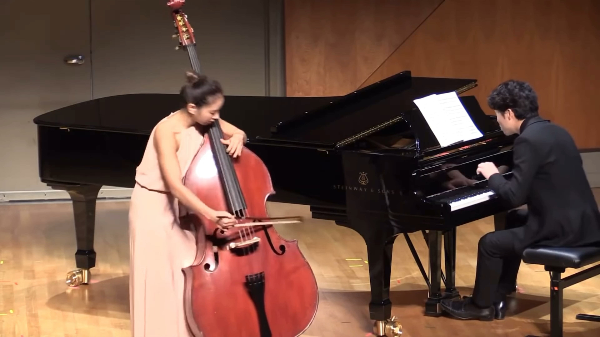 低音提琴《梦游女幻想曲》Bottesini La Sonnambula (Mikyung Sung Double Bass,Jaemin Shin Piano)