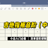 吉他小白必学指板音阶