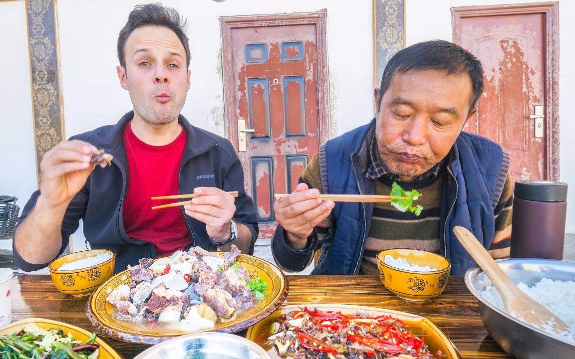 吃货老外深入藏族美食不亦乐乎茶马古道系列5