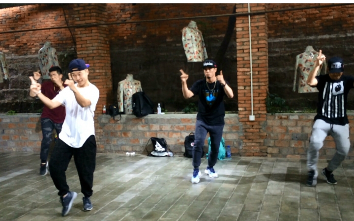 【kinjaz】mike song编舞 安叔 ,vin 小天使,正气的pat助阵(成都上课