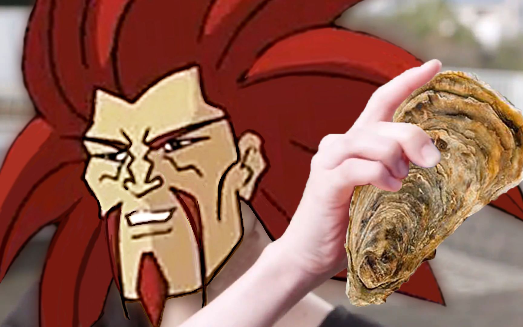 牡 蛎 壳！