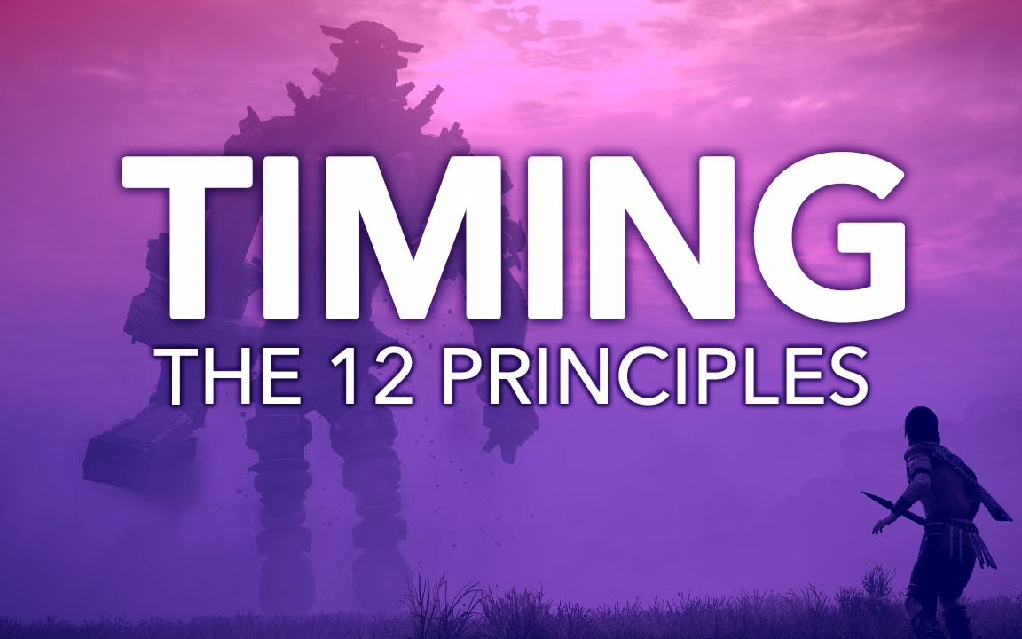 【New Frame Plus】节奏 — 游戏动画的十二条法则 TIMING The 12 Principles of Animation