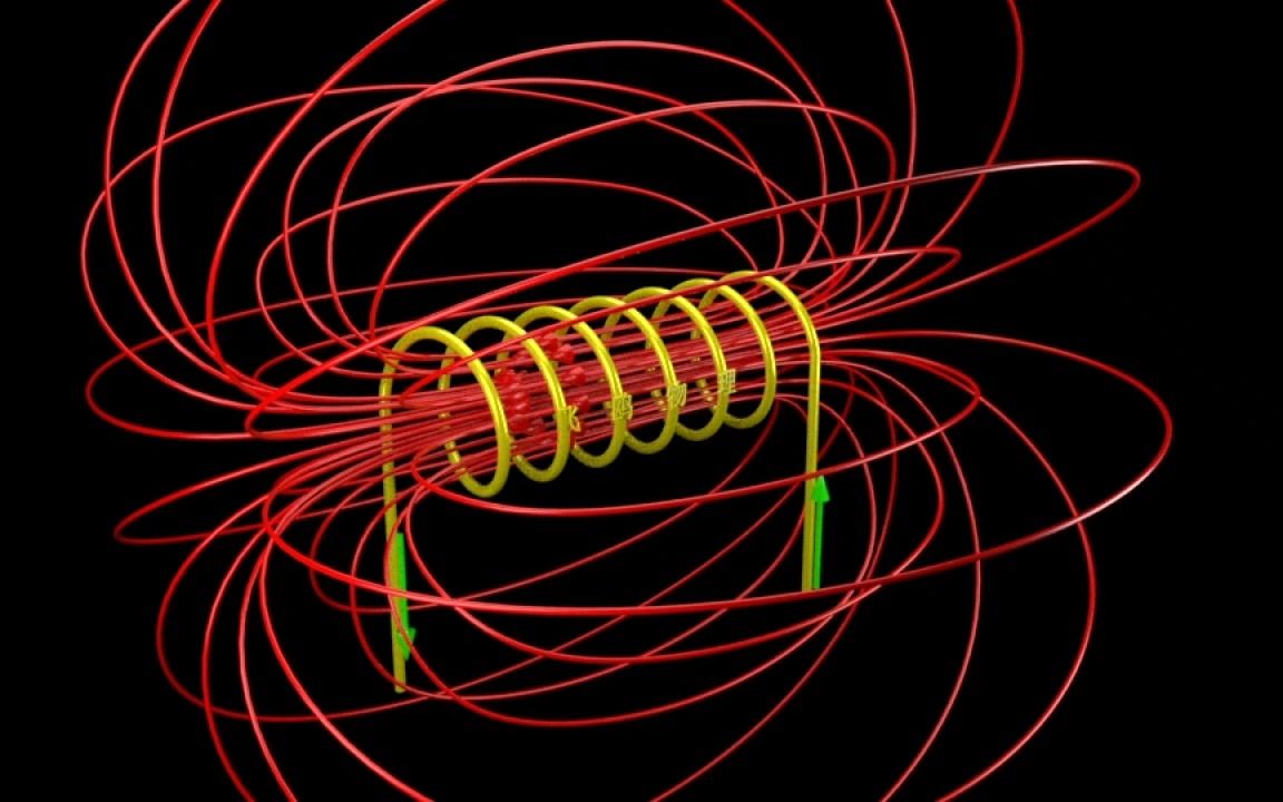 飞鸥物理 高中物理必修三 磁感线 螺线管2 3D动画