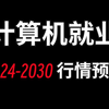 马士兵谈计算机就业行情，预测分析2024-2030年IT有钱景的行业语言岗位