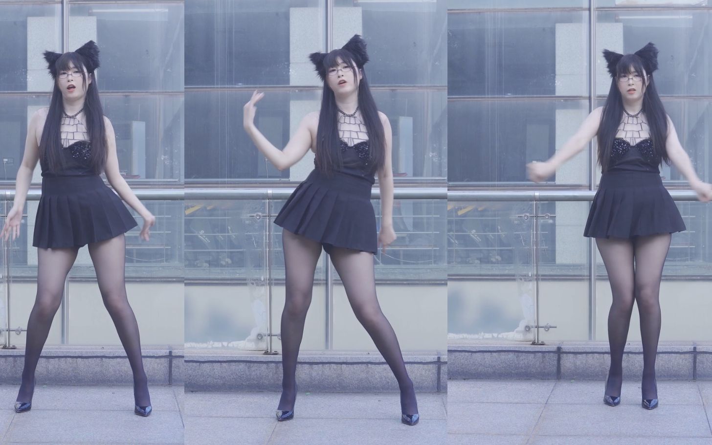 The big black rat danced!