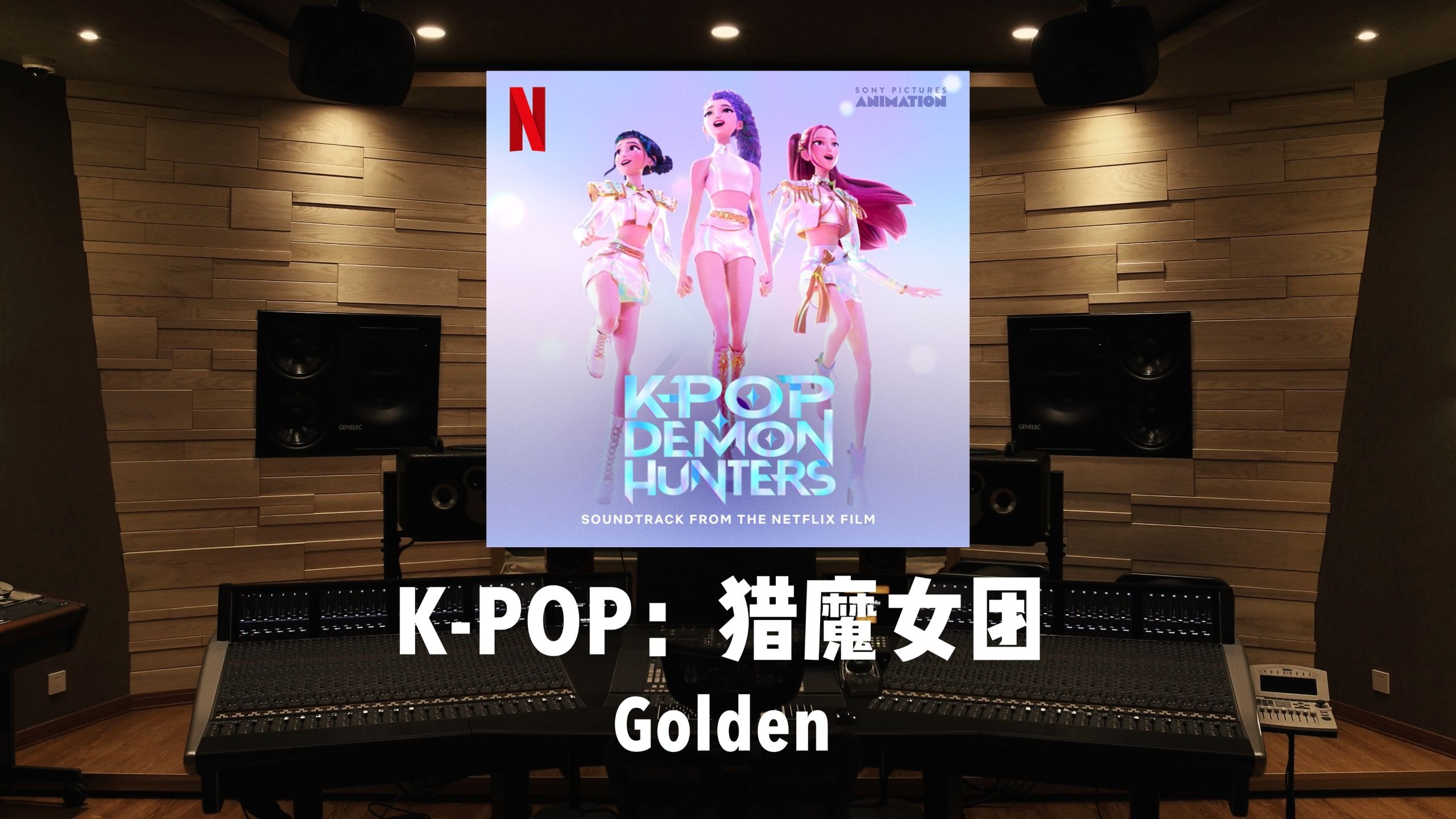 《K-POP：猎魔女团》OST「Golden」百万级录音棚试听