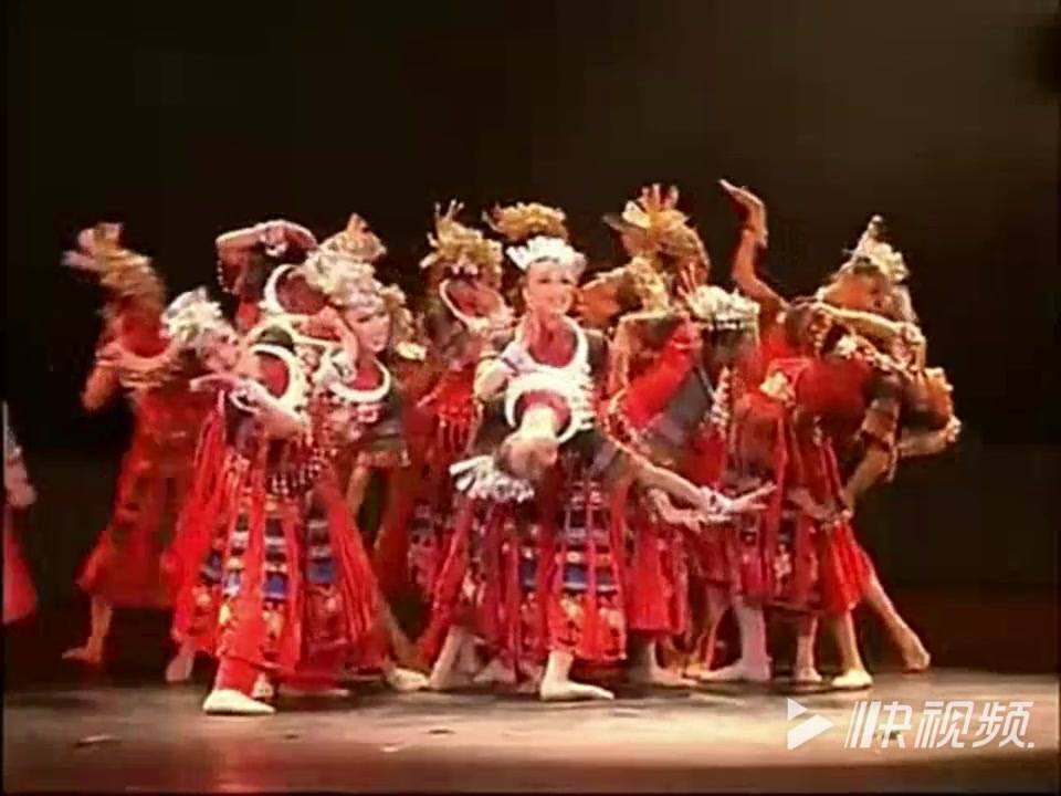 【专业舞者版】苗族民族舞《一抹红》