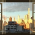 【白噪音】【学习向】【放松】2小时/美国纽约城市音/站在窗户边看纽约的摩天大楼