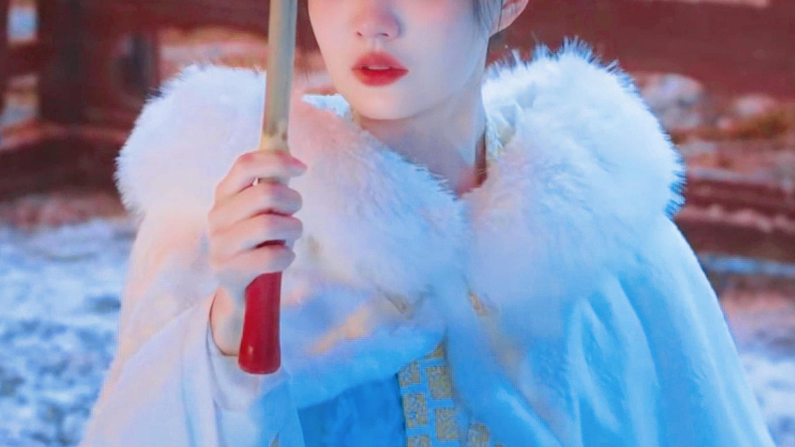 天哪一出场自带破碎感，原来当年甄嬛说的都是真的，这妹妹真的堪称绝色！！！