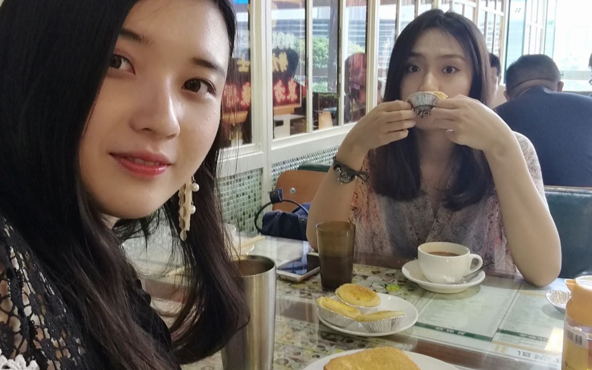 妍vlog | 只认识两小时的18线阿婆主面基视频(吃吃吃