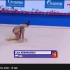 俄罗斯艺术体操运动员Lala karmarenko在莫斯科大奖赛圈操