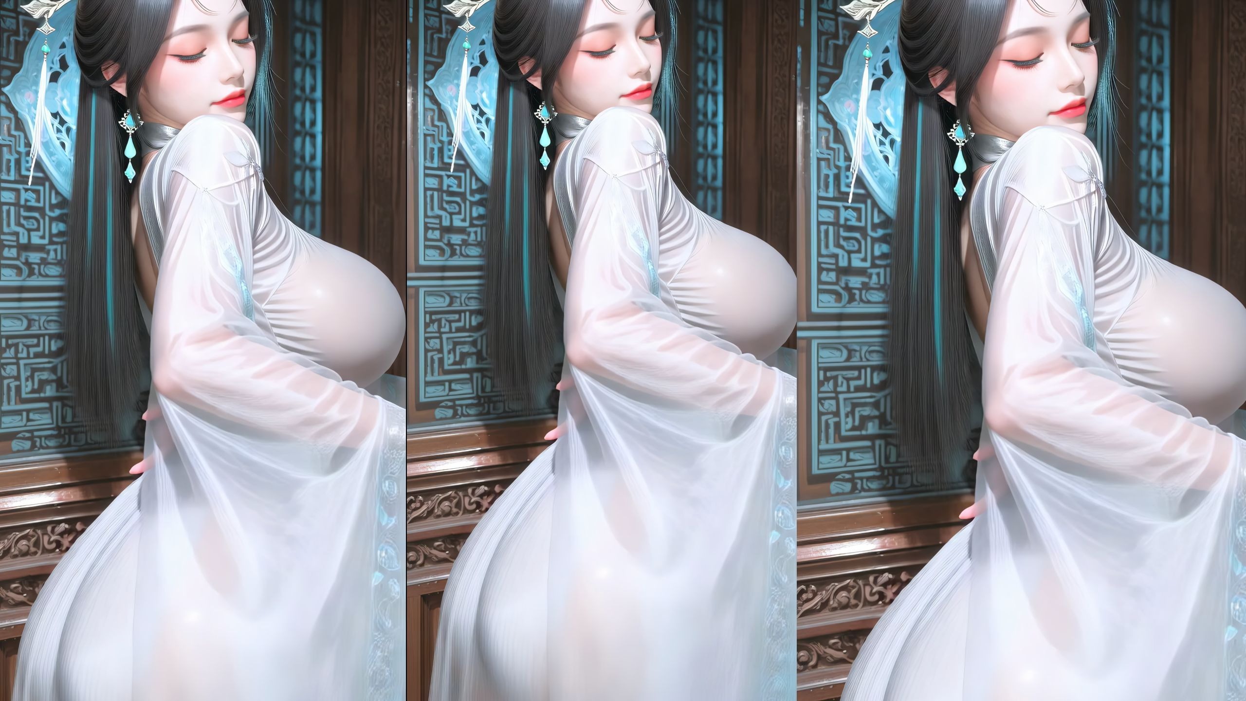 仙子只是在活动筋骨罢了