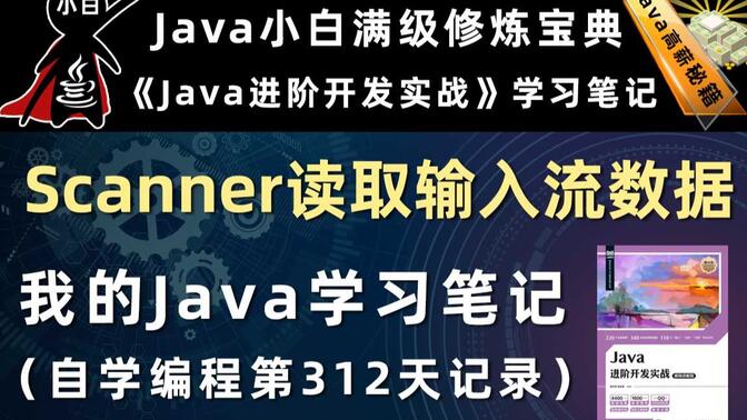 【Java进阶开发实战】1521_用Scanner读取输入流数据