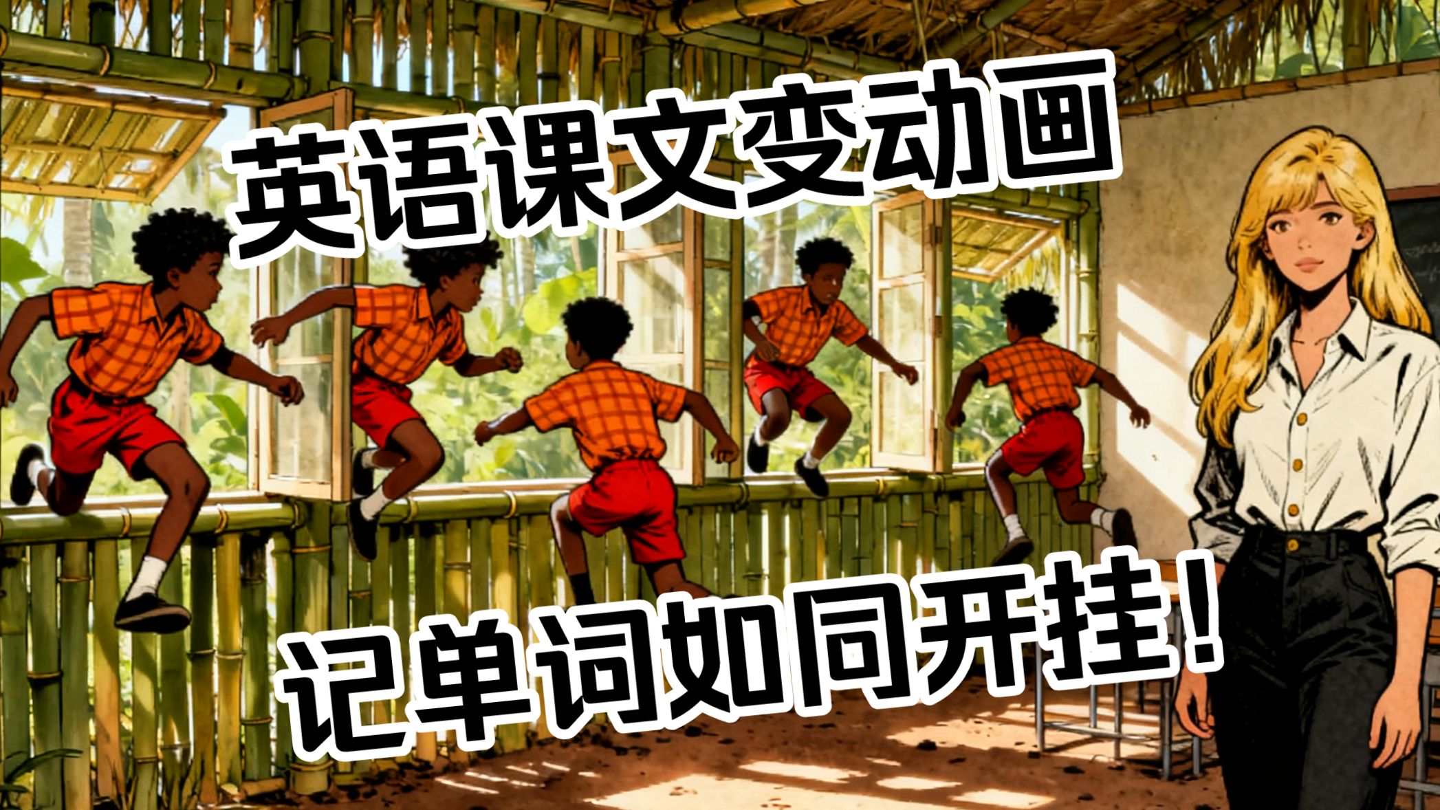 高中英语教材动画化（选择性必修四 Unit 4 读思课）