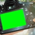 绿幕视频素材数码相机