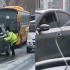 大庆路面结冰，交警帮忙推车不慎摔倒，致敬最可爱的人！