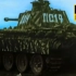 【HDR彩色】标准4K 120FPS 二战德国五号中型坦克黑豹系列（简称豹式）Panther Ausf D - A - 