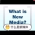 什么是新媒体 what is new media 中文字幕 英语原音  纯英文版请见之前的视频