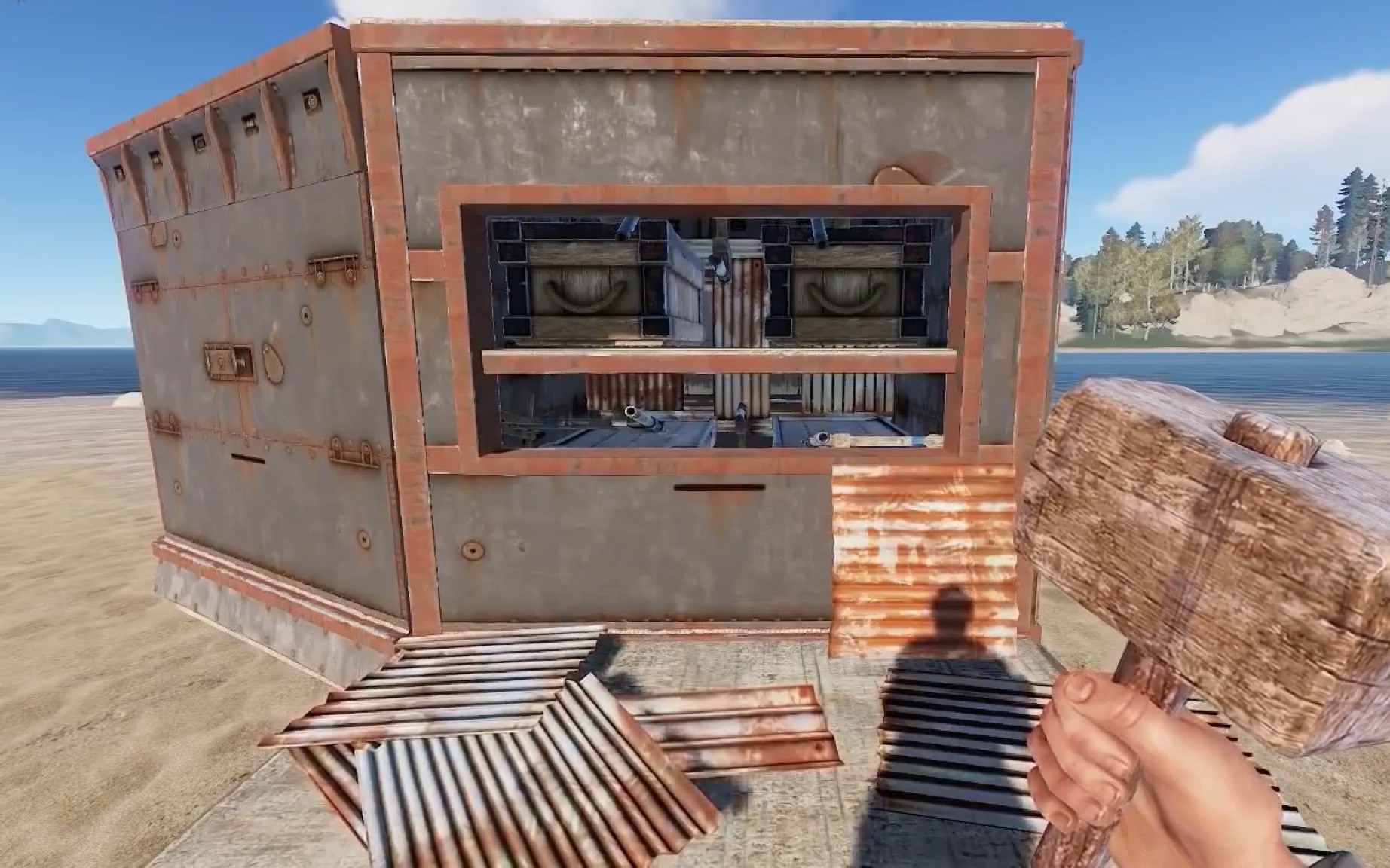 简介:《腐蚀rust》是由facepunch studios公司采用unity 3d制作的