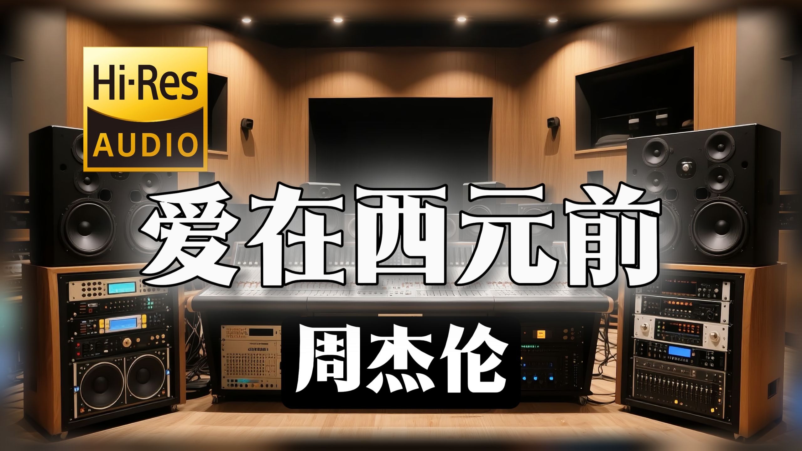 【𝐇𝐢-𝐑𝐞𝐬无损音质】｜《爱在西元前》- 周杰伦 -‘我给你的爱写在西元前’