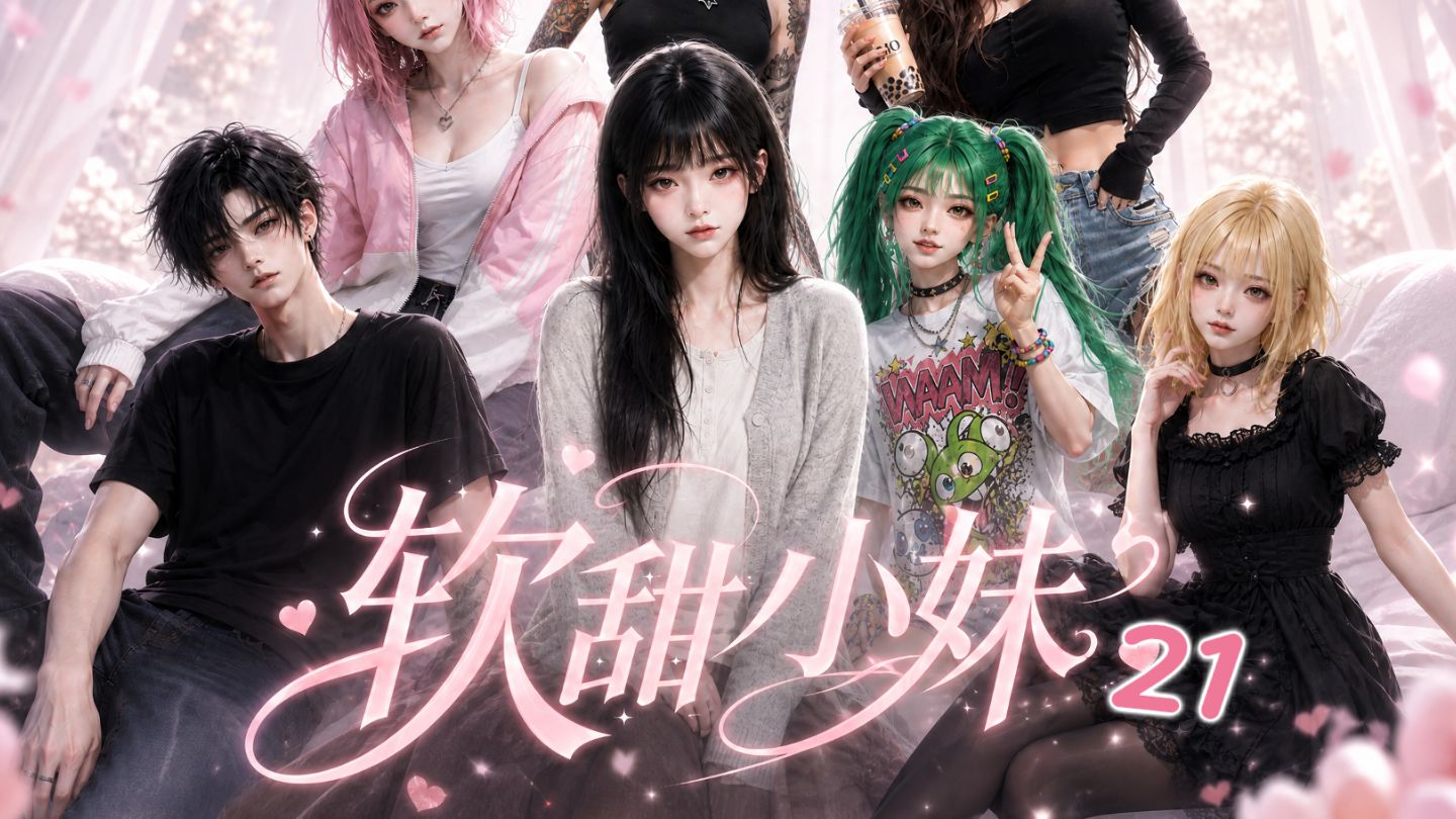 《软甜小妹》第21集：分手后被一群精神小妹收留了，精神小妹情绪价值拉满