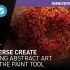 如何使用 Omniverse Create Paint 工具创建抽象艺术