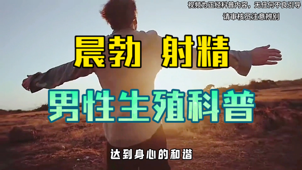 晨勃 射精 连续两次——男性生殖科普。