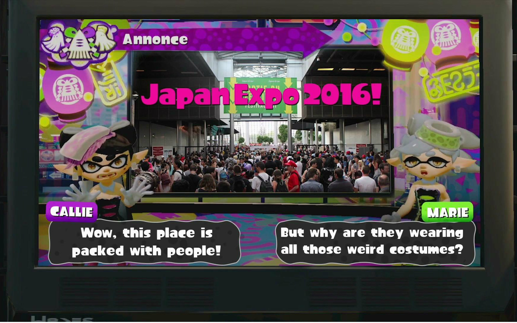 splatoon潮色姐妹演唱会japanexpo2016