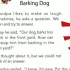 5-16 Barking Dog