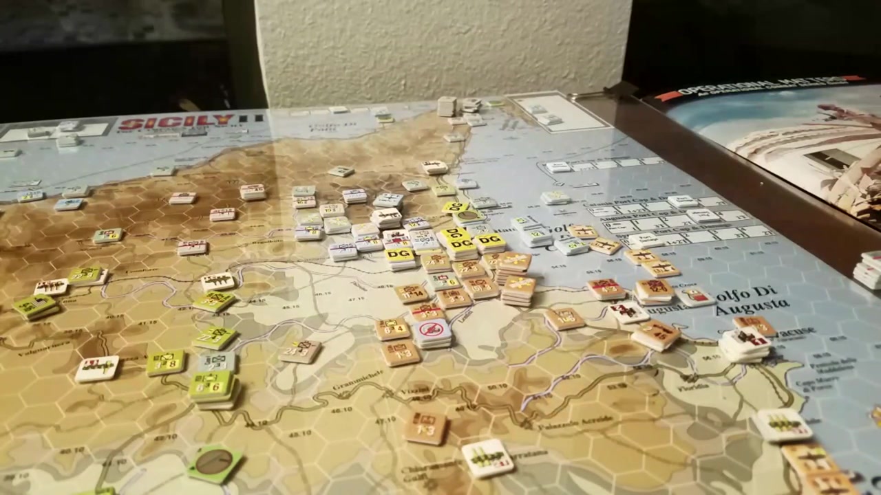july 24 allies sicily ii [03]兵棋ocs西西里2