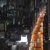 东京车流夜景