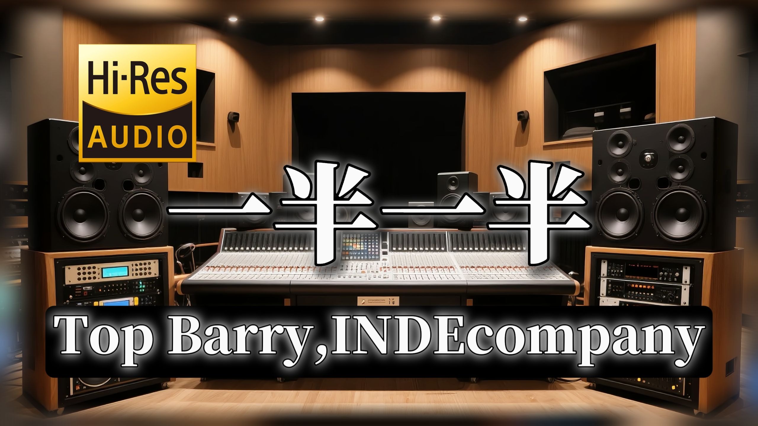 【𝐇𝐢-𝐑𝐞𝐬无损音质】｜《一半一半》- Top Barry,INDEcompany -‘我不想要一半一半 可是我们俩一段一段已断已断’