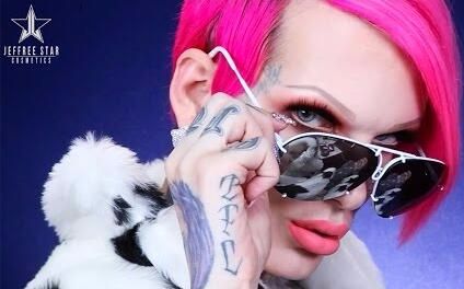 【jeffree star】350度眼睫毛都像雨伞的妆容分享@唯美美妆