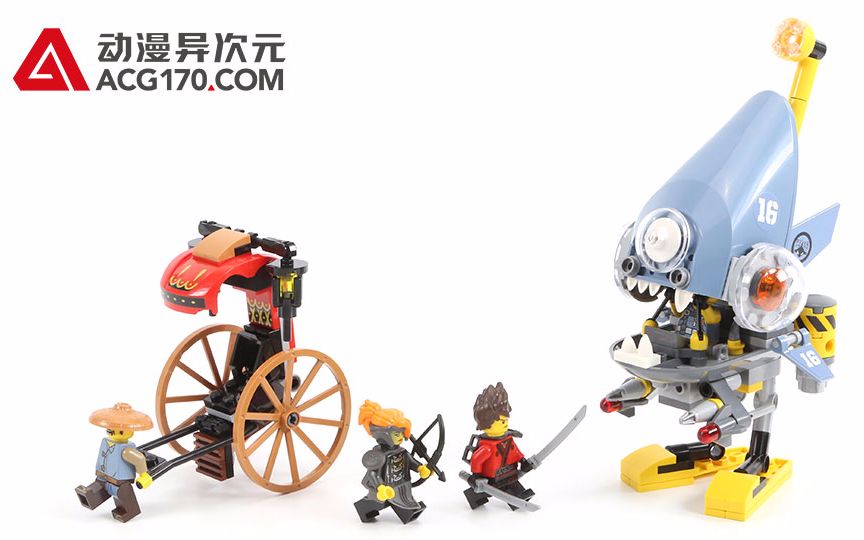 【动漫异次元】乐高lego 幻影忍者大电影 70629 食人鱼攻袭