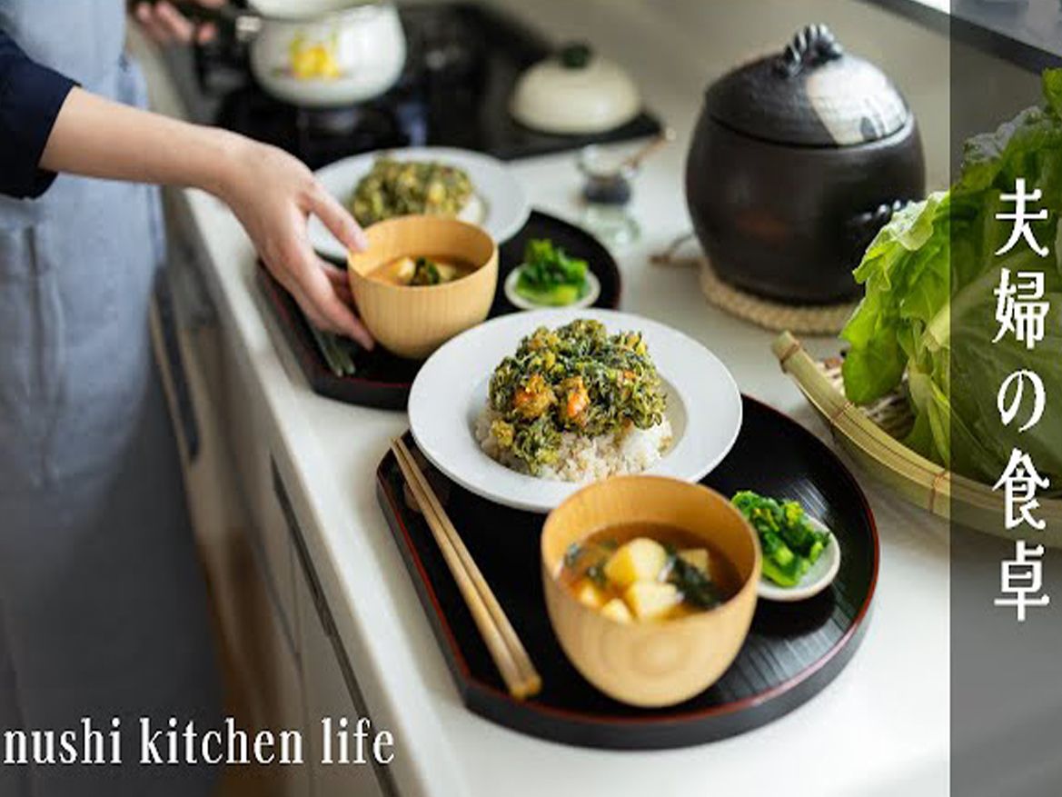 【生活・美食】夫妻住家饭vlog| 白菜的收获和美味的食谱|@nushi kitchen life