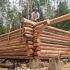【一人一木屋系列 16】小木屋的墙体终于完成了！